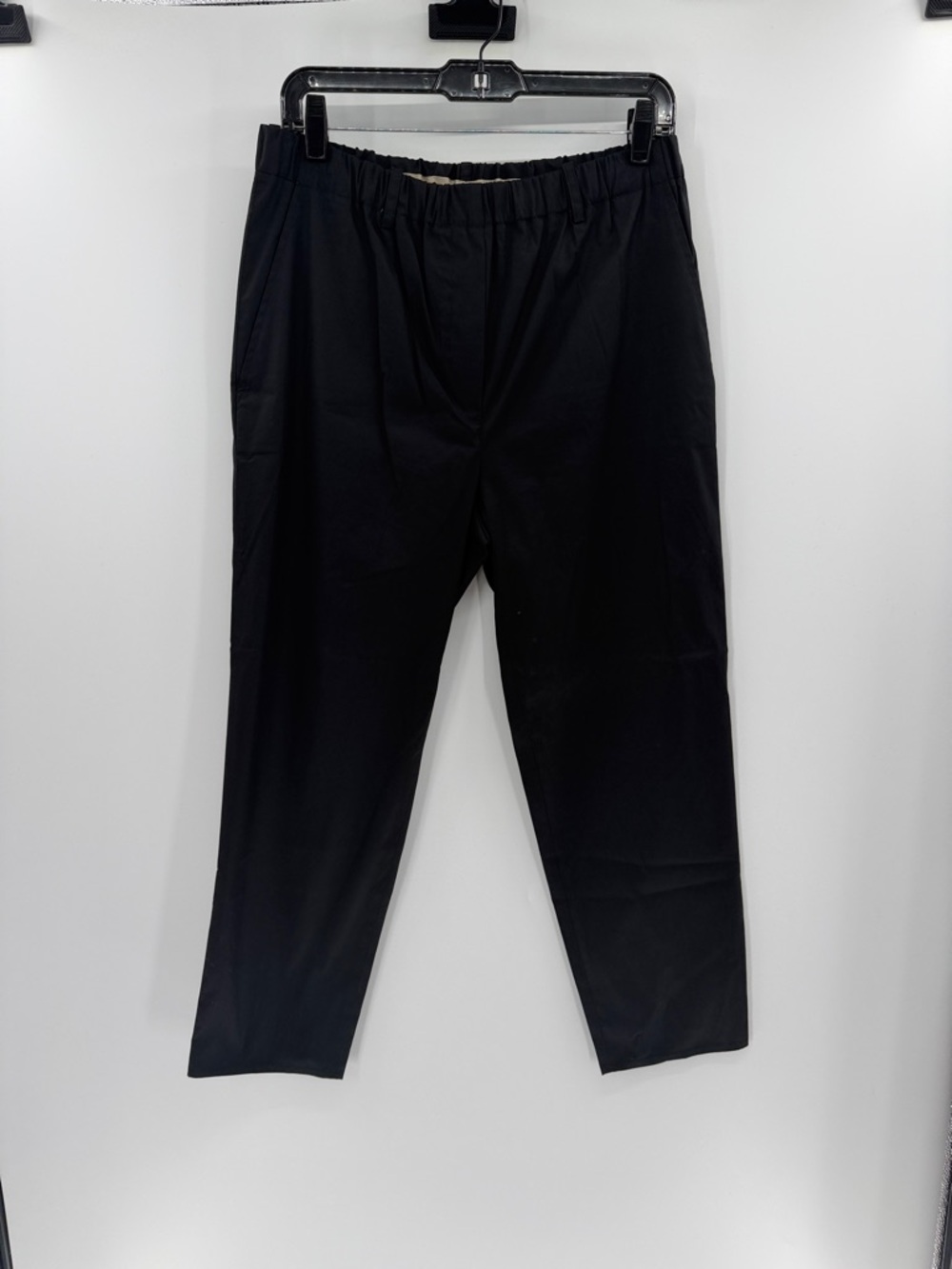 Antonelli Firenze Women's Pull on Straight Leg Pants - Black - 44 or Medium